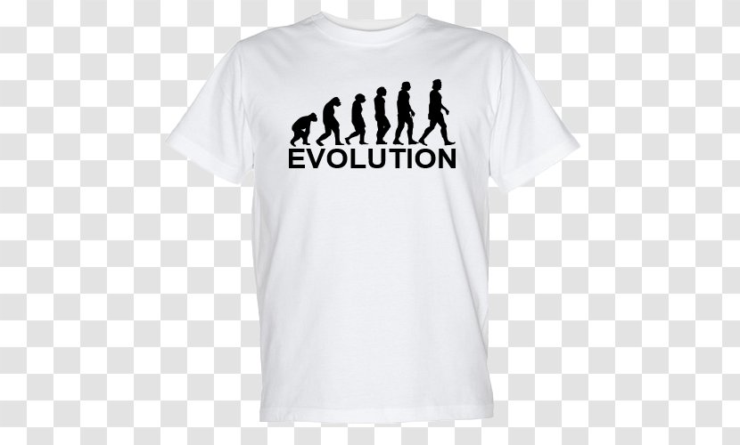 T-shirt Evolution Hoodie Top Blouse - Logo Transparent PNG