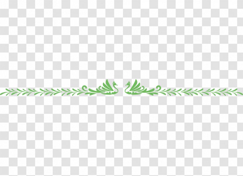 Green Text Line Font Logo Transparent PNG