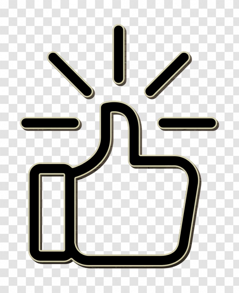 Ecommerce Set Icon Gestures Like - Logo - Symbol Transparent PNG
