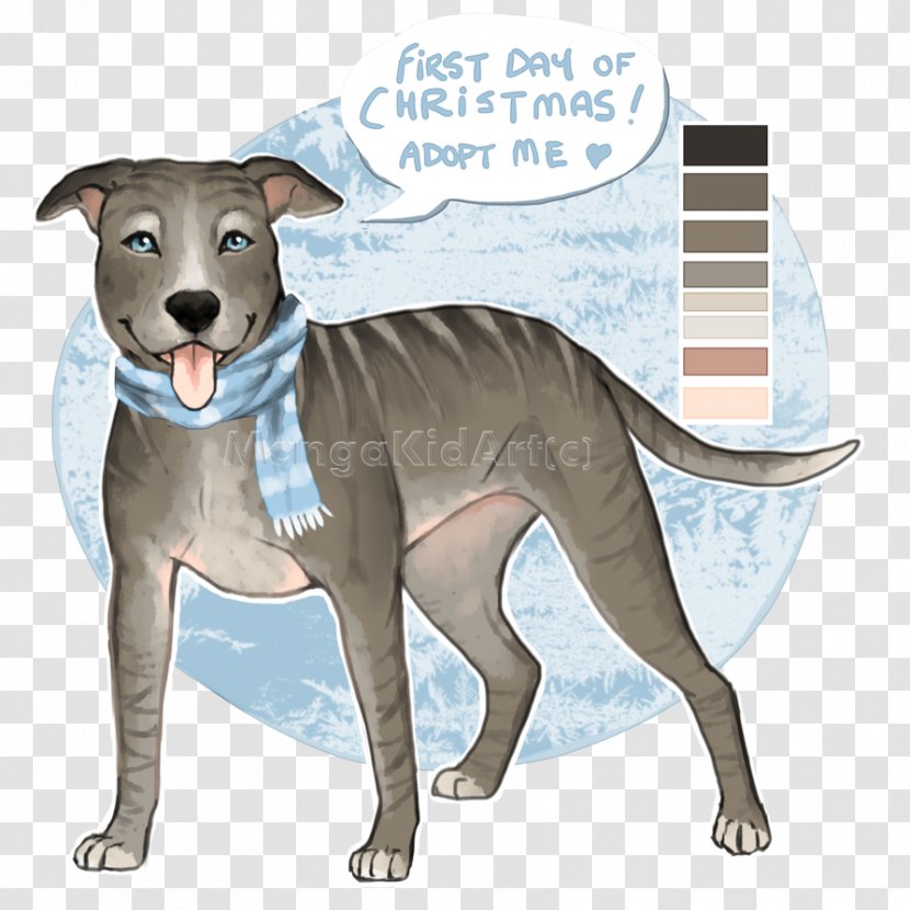 American Pit Bull Terrier Dog Breed Non-sporting Group Leash - Non Sporting - 1St Day Of Christmas Transparent PNG