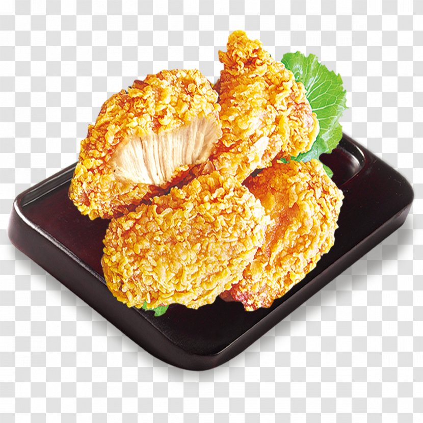 Fried Chicken Hot Dog Korokke Nugget Fast Food - A Transparent PNG