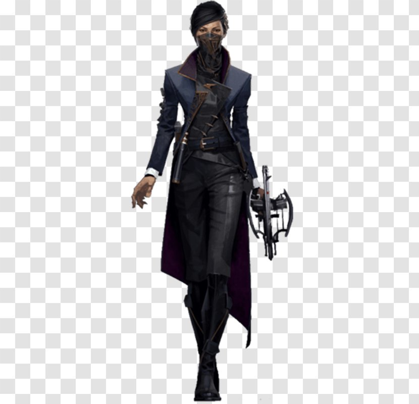 Dishonored 2 Dishonored: Death Of The Outsider Emily Kaldwin Video Game - Black Transparent PNG