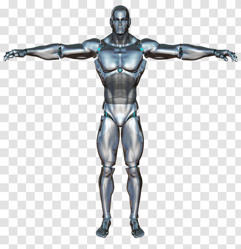 Robotics Android Cyborg Artificial Intelligence - Muscle - Robot Transparent PNG