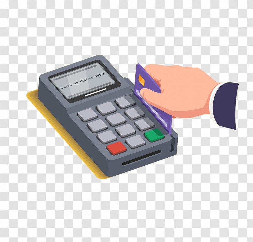 Credit Card Payment Terminal Debit Transparent PNG