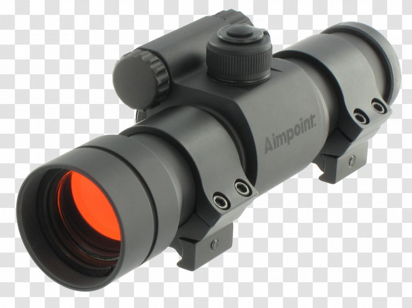 Aimpoint AB Red Dot Sight Hunting Reflector - Cartoon - Scopes Transparent PNG