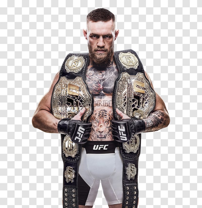 Conor McGregor EA Sports UFC 3 196: Vs. Diaz Mixed Martial Arts Featherweight - Cartoon Transparent PNG