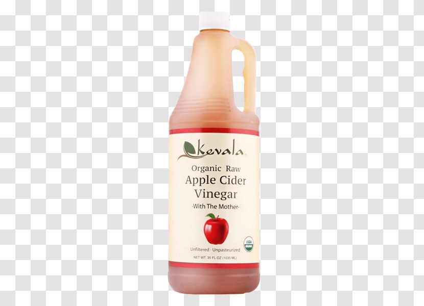 Apple Cider Vinegar Organic Food Juice Transparent PNG