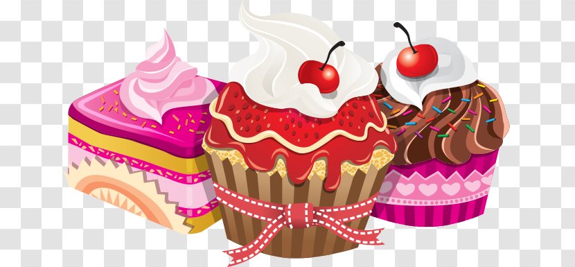 Cupcake Layer Cake Transparent PNG