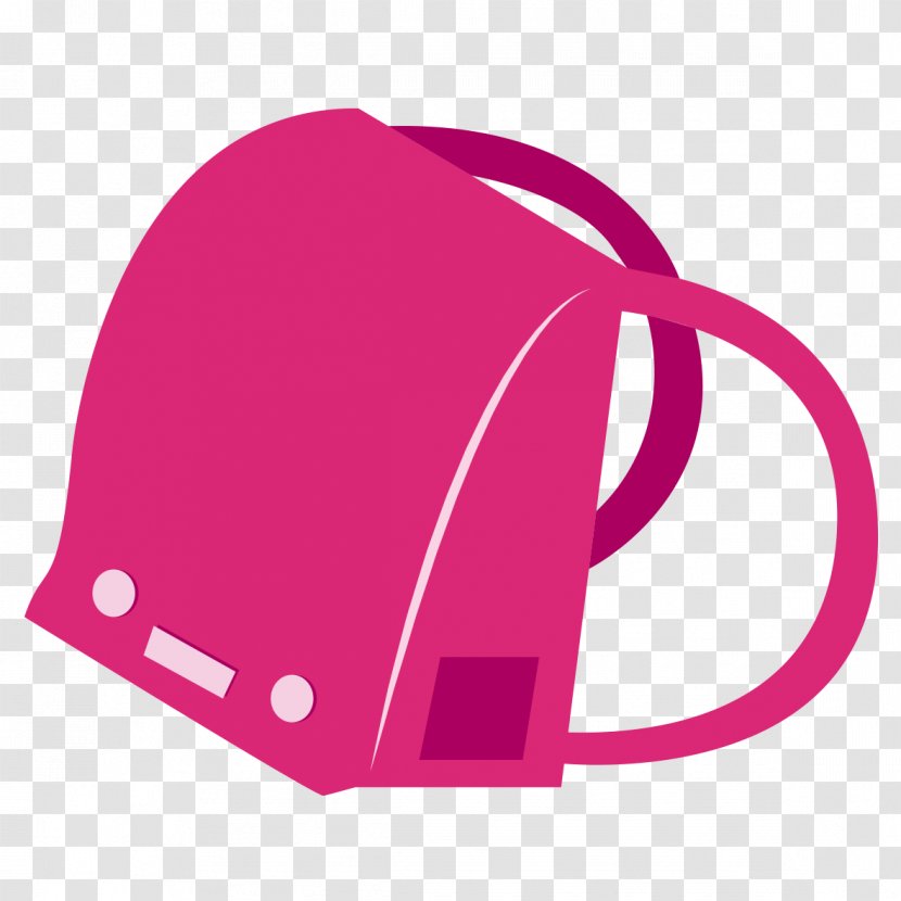 Pink Backpack. - Headgear - School Transparent PNG