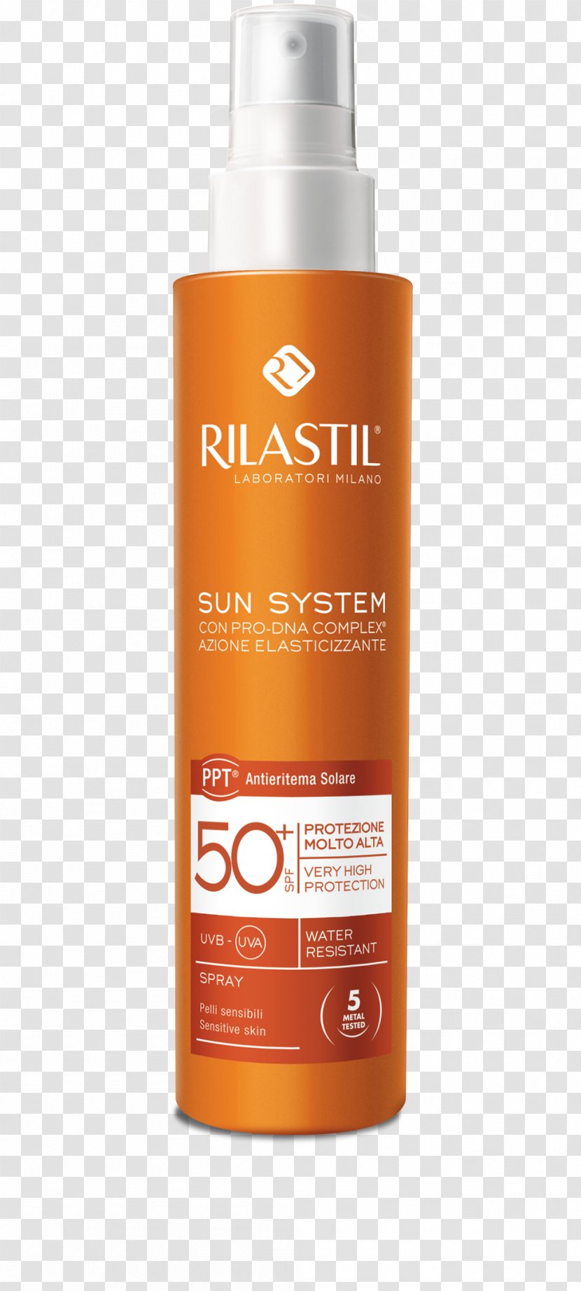 Lotion Sunscreen Factor De Protección Solar Skin Aerosol Spray - Emulsion - Spf50 Transparent PNG