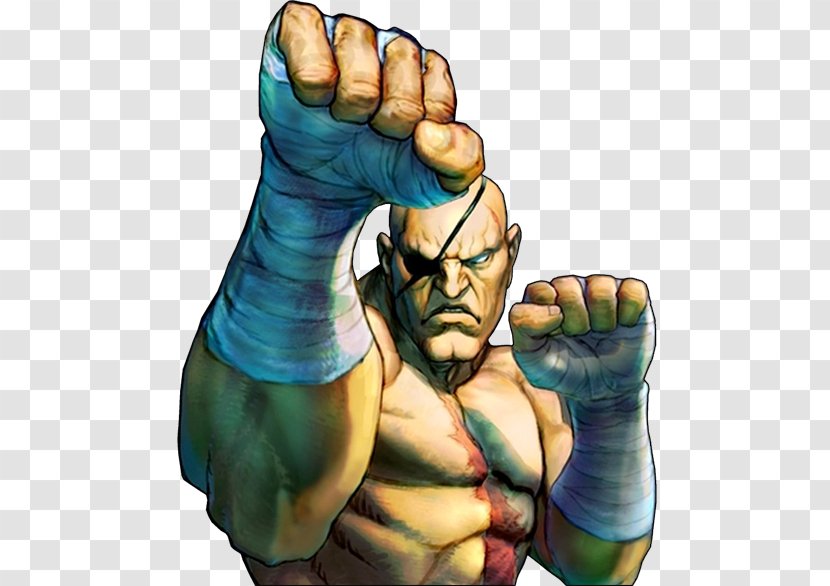 Super Street Fighter IV V Sagat II: The World Warrior - Player Character - Muay Thai Transparent PNG