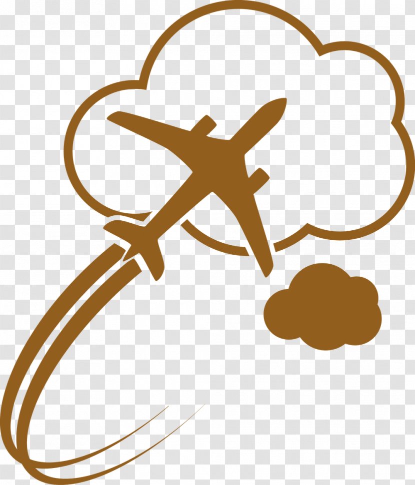 Airplane Aircraft Flight Logo Download - Yellow - *2* Transparent PNG