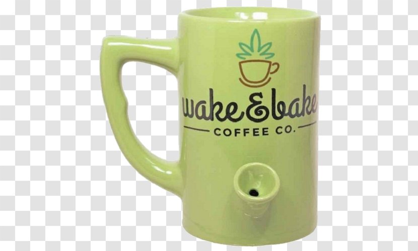 Coffee Cup Mug Tobacco Pipe - Ceramic Transparent PNG