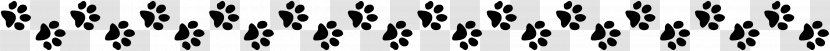 Black And White Monochrome Photography - Footprints Transparent PNG