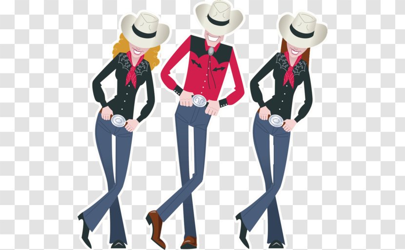 Line Dance Country Festival Theatre - Silhouette - Flower Transparent PNG