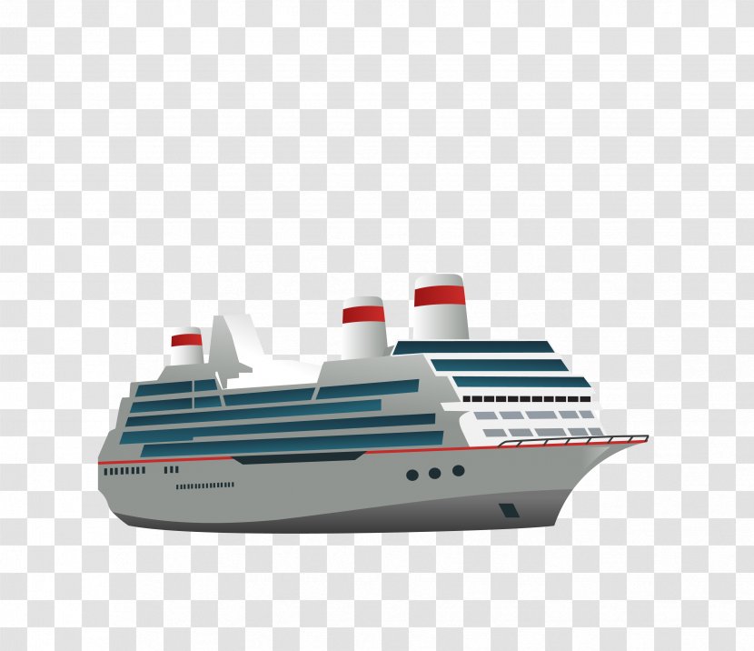 Car Watercraft Vehicle - Vector White Ferry Boat Transparent PNG