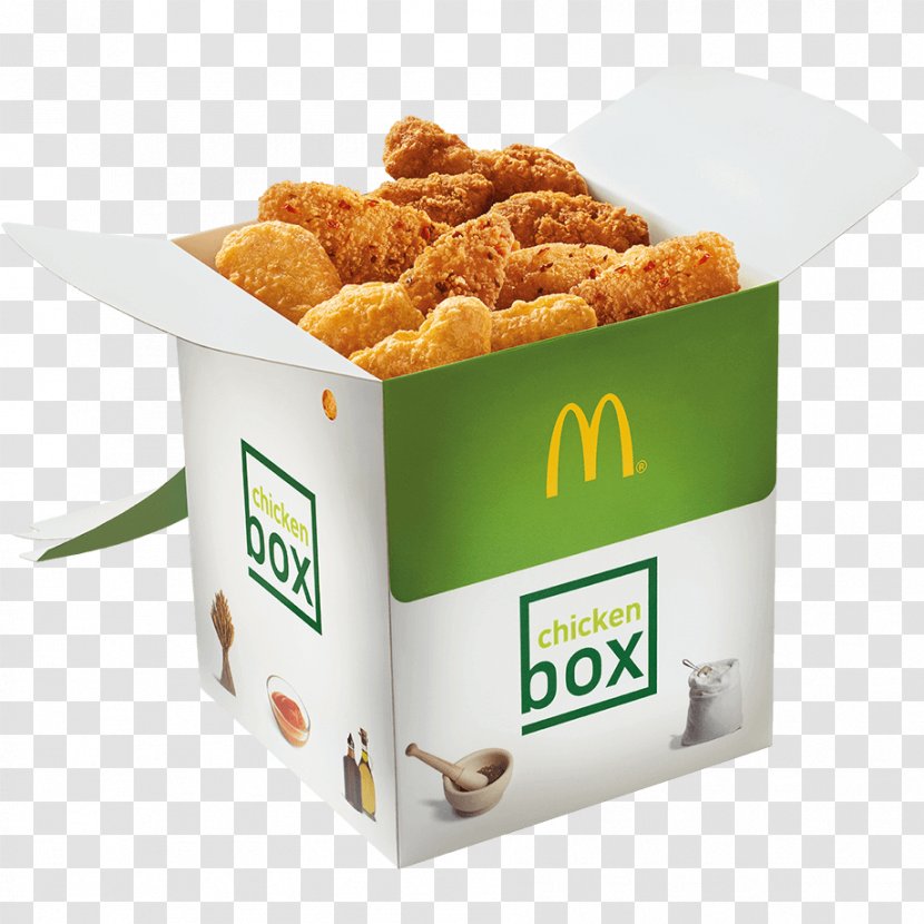 Chicken Nugget Kraków Fast Food Paper McDonald's - Box Transparent PNG
