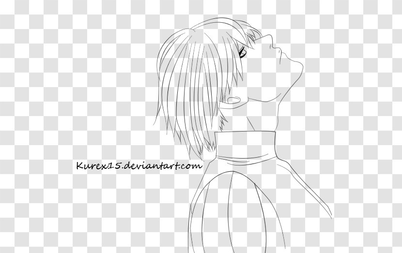 Drawing Line Art Cartoon Ear Sketch - Tree - Tokyo Ghoul Re Transparent PNG