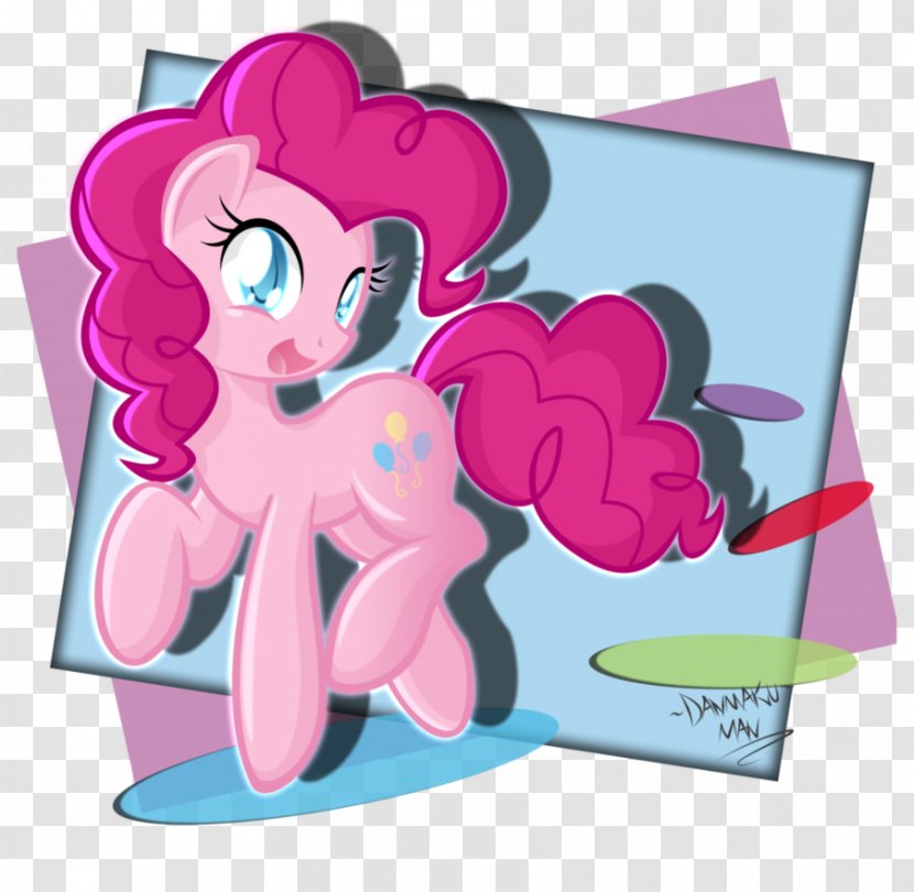 Pinkie Pie Rarity Twilight Sparkle Pony Art - Heart - Frame Transparent PNG