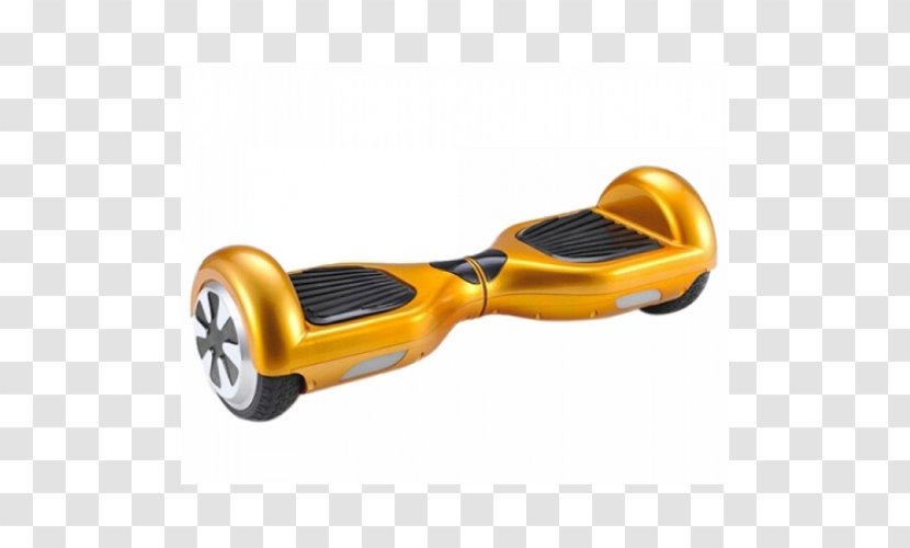 Self-balancing Scooter Electric Vehicle Gold Hoverboard Kick - Yellow - Color Wheel Degrees Transparent PNG