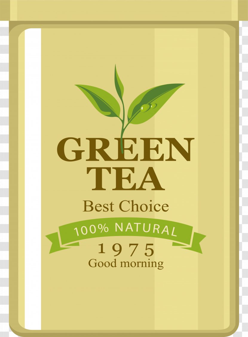 Green Tea Culture Black - Brand - Exquisite Jar Design Transparent PNG