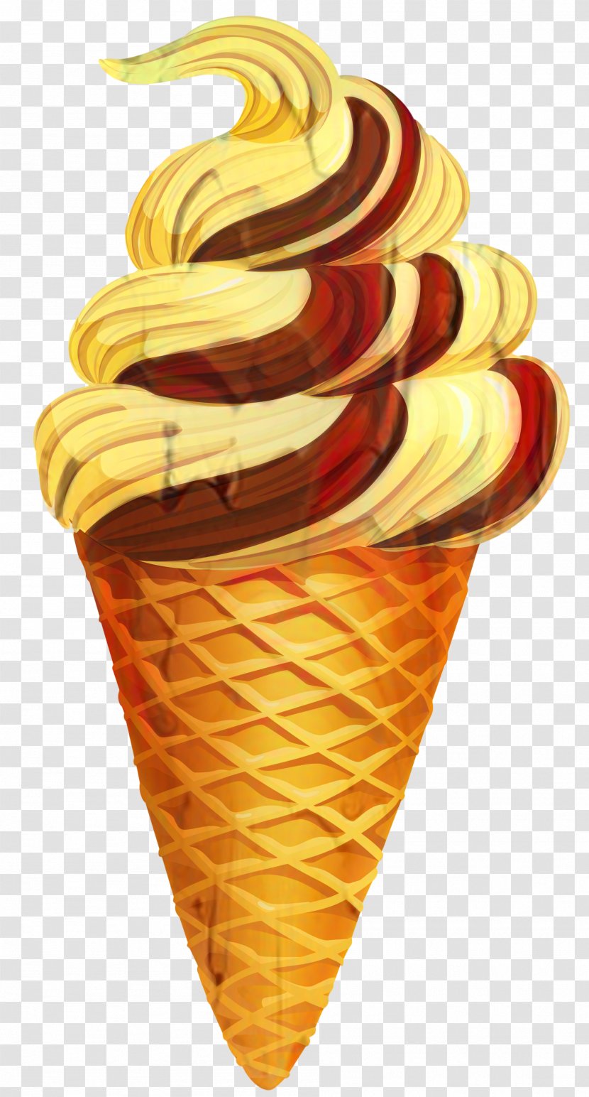 Ice Cream Cones Food Dessert Clip Art Transparent PNG