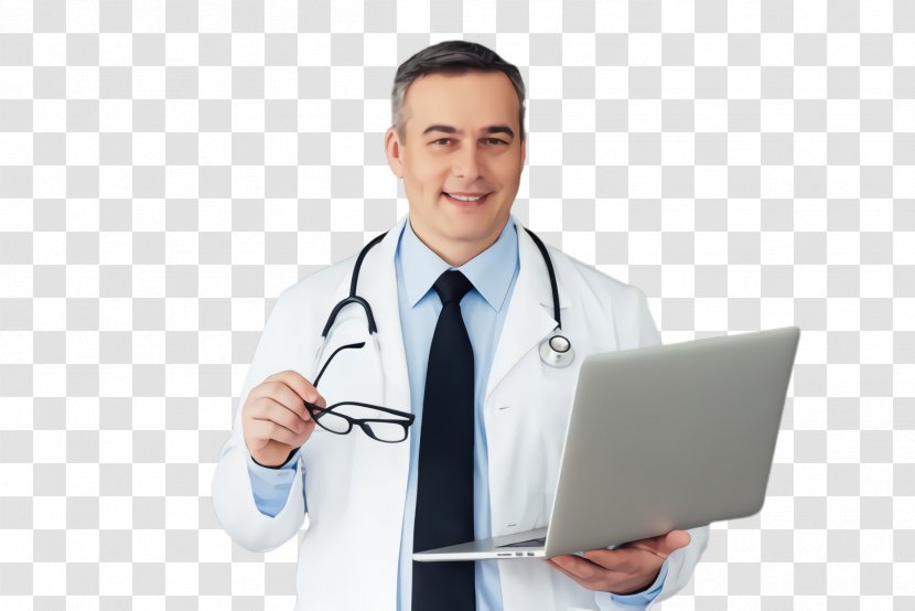 Stethoscope - Physician - White Coat Health Care Provider Transparent PNG