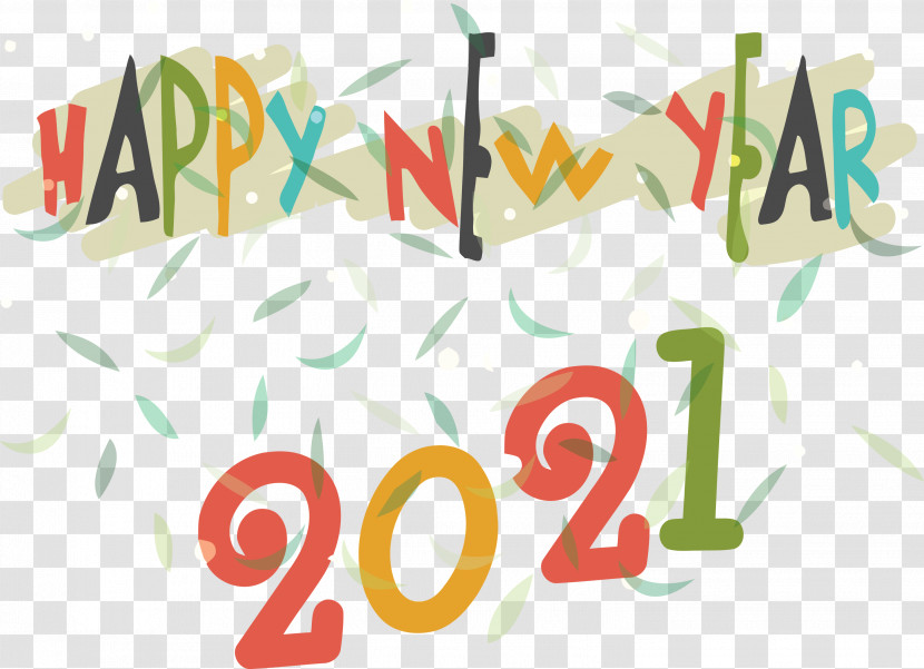 2021 Happy New Year 2021 New Year Transparent PNG