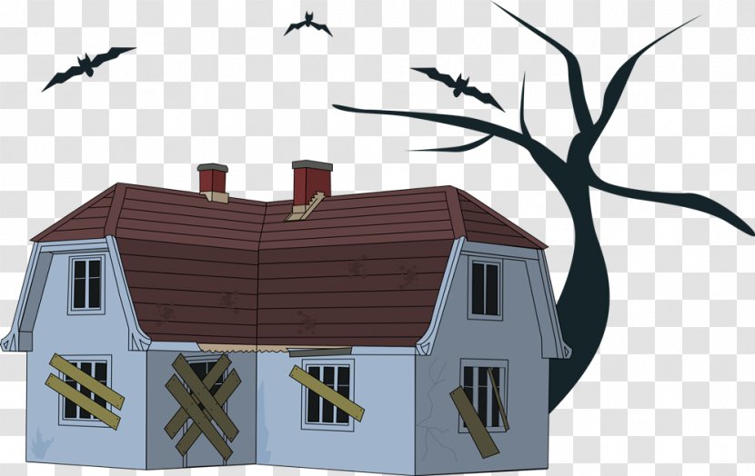 House Haunted Attraction Clip Art - Stockxchng - Horror Cliparts Transparent PNG