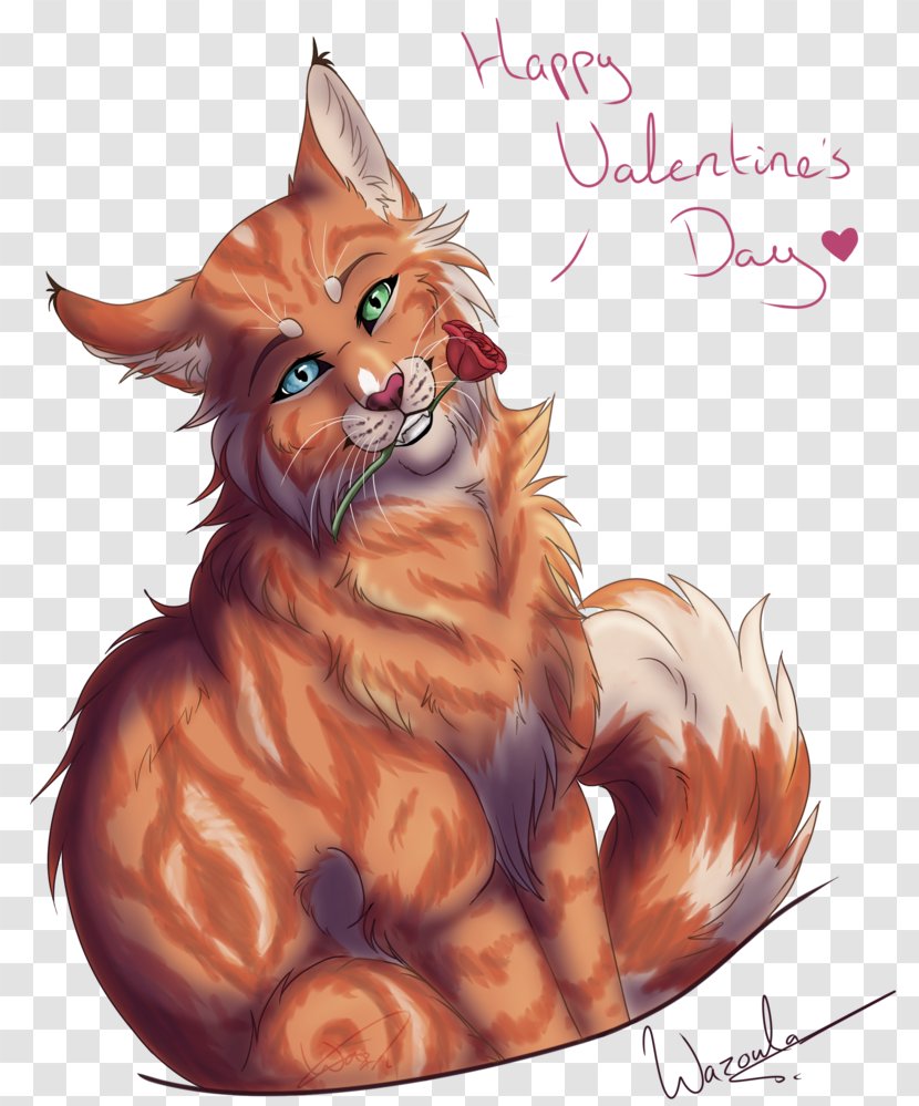 Whiskers Maine Coon Kitten Red Fox - Paw Transparent PNG