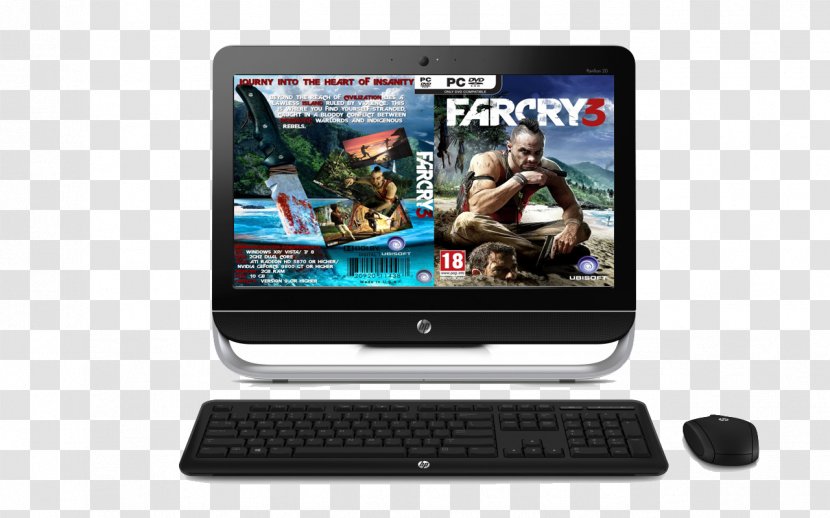 Far Cry 3 Netbook Personal Computer PlayStation Ubisoft - Desktop - Fack Transparent PNG