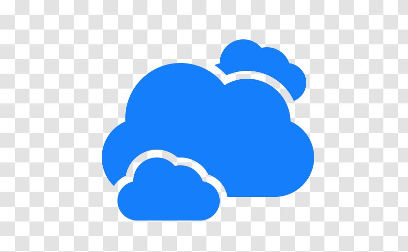 Cloud Storm - Blue Transparent PNG