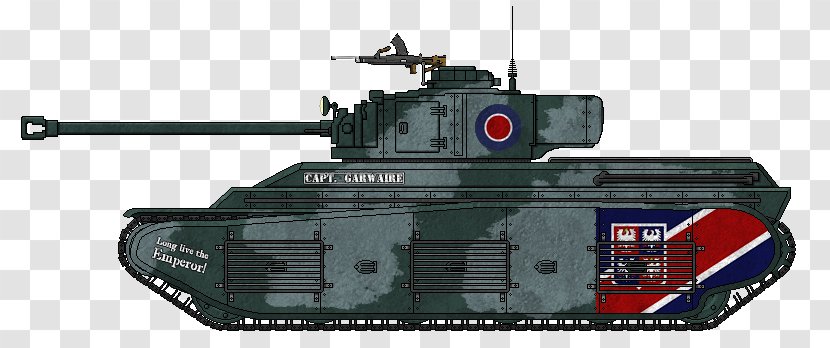 Churchill Tank Gun Turret M6 Heavy - T14 - Track Transparent PNG