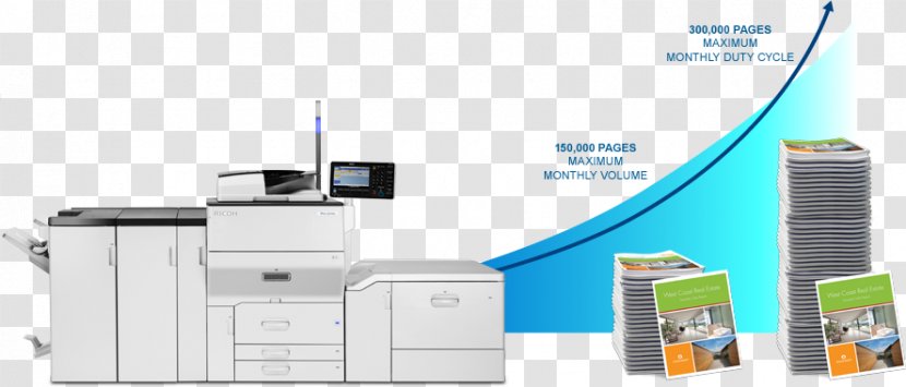 Ricoh Photocopier Printer Printing United States - Volume Booster Transparent PNG