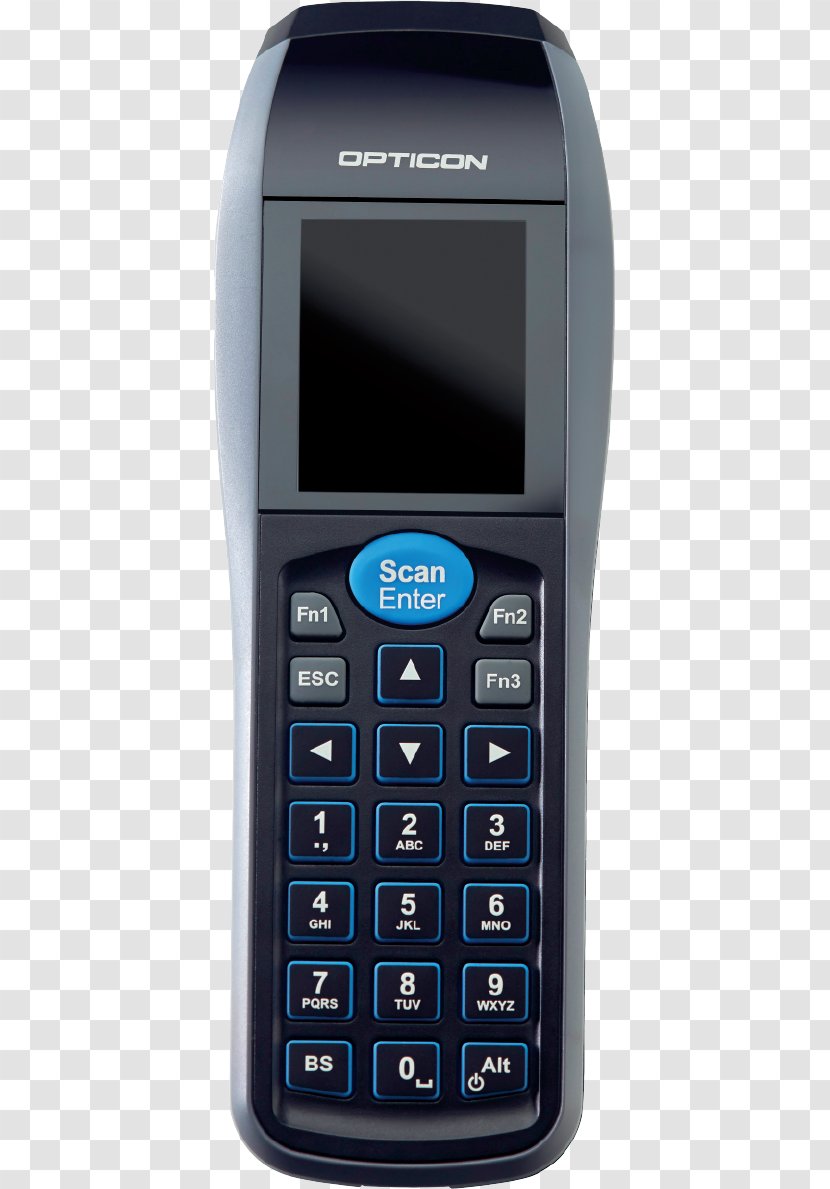 Feature Phone Mobile Phones Opticon OPH-3001 Portable Data Terminal - Display Device Transparent PNG