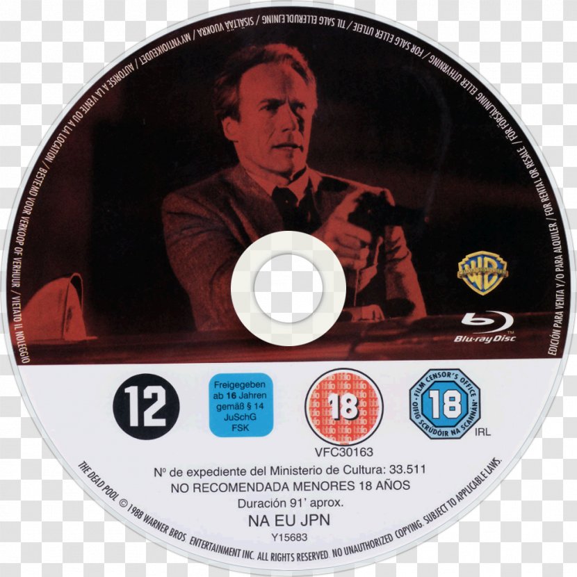 Clint Eastwood The Dead Pool Blu-ray Disc YouTube DVD - Film - Youtube Transparent PNG