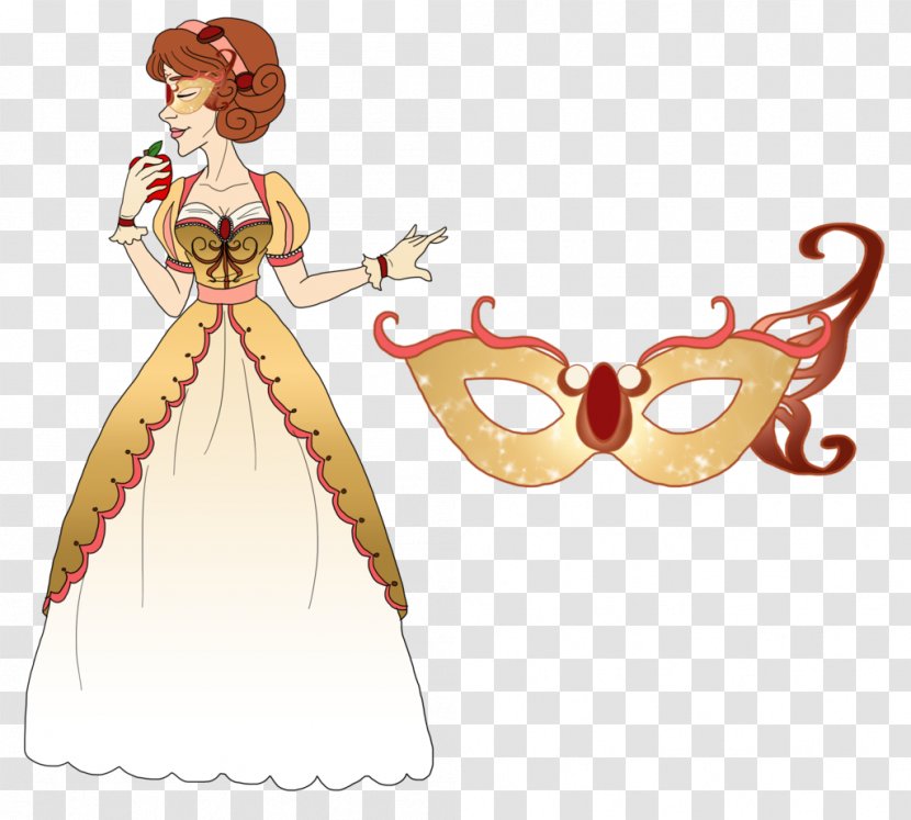 Clothing Insect Costume Design - Cartoon - Butterfly Masquerade Mask Transparent PNG