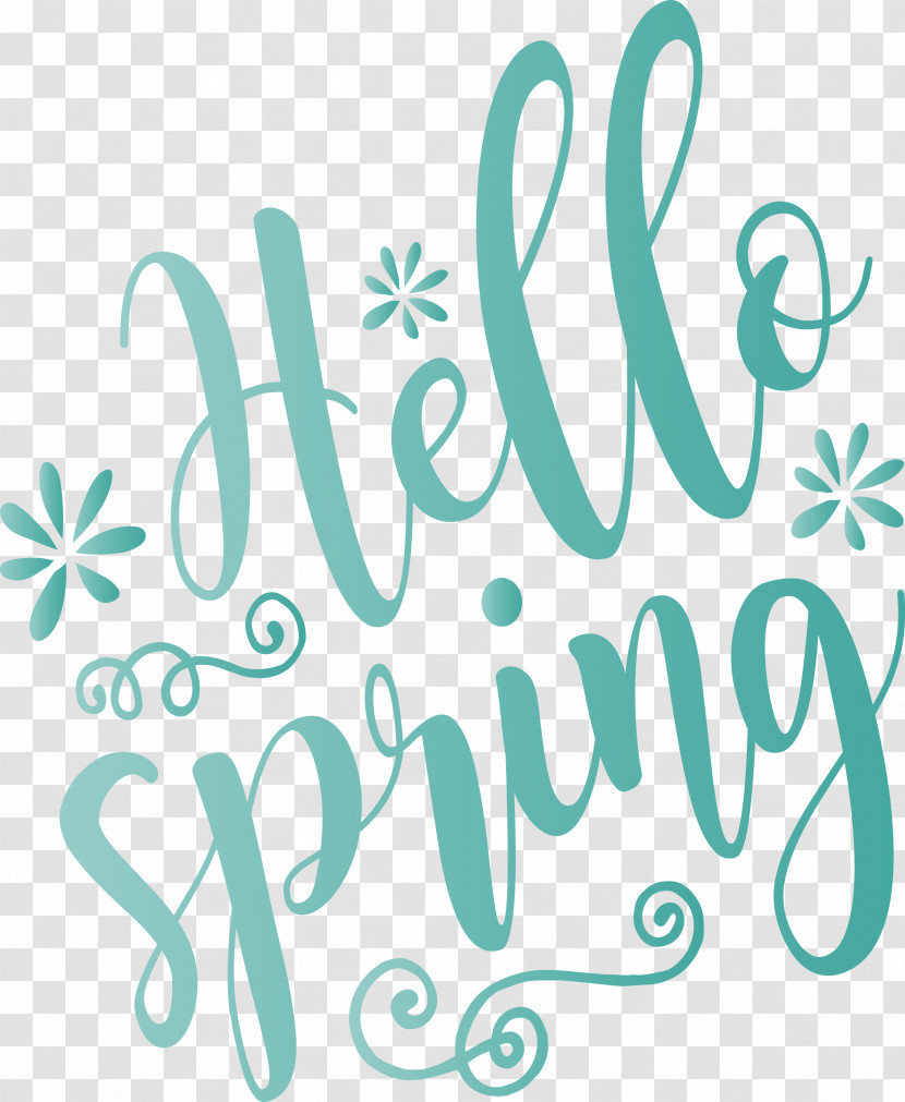 Hello Spring Spring Transparent PNG