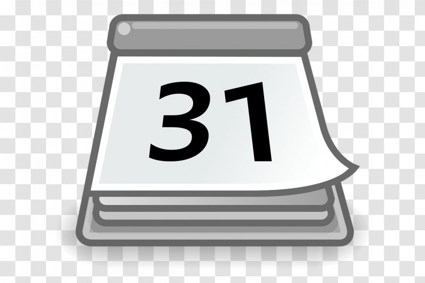 Clip Art Calendar - Sign - Symbol Transparent PNG