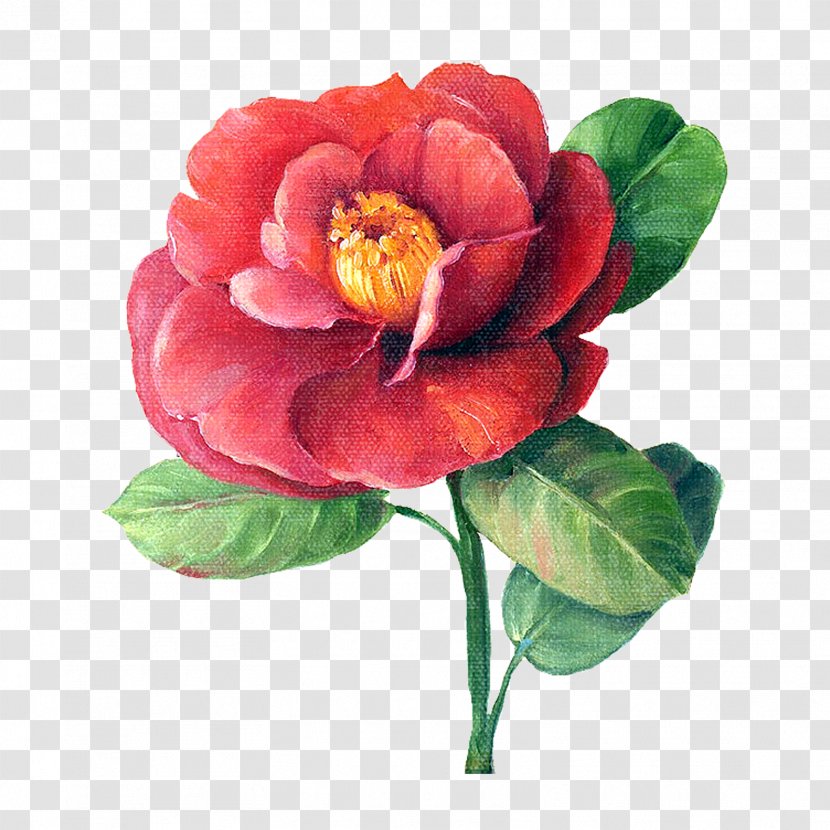 Art Painting Decoupage Floral Design Flower - Watercolor Transparent PNG