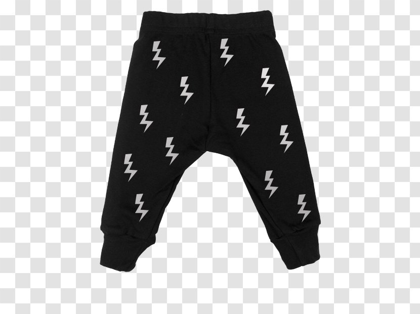 Pants Black M - Lightning Transparent PNG