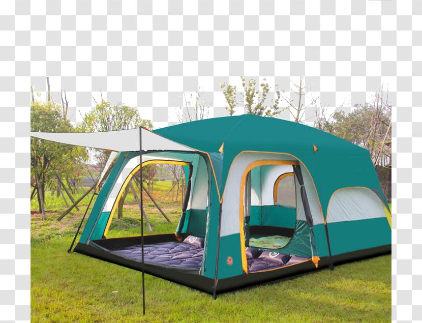 One Bedroom Tent On The Grass - Room - Cheap Transparent PNG
