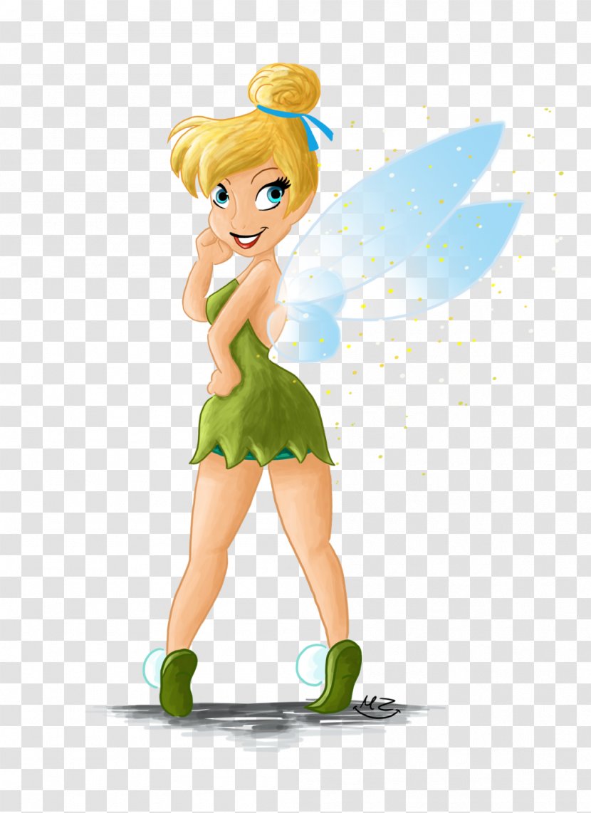 Tinker Bell Cartoon Drawing - Frame - Fairy Transparent PNG