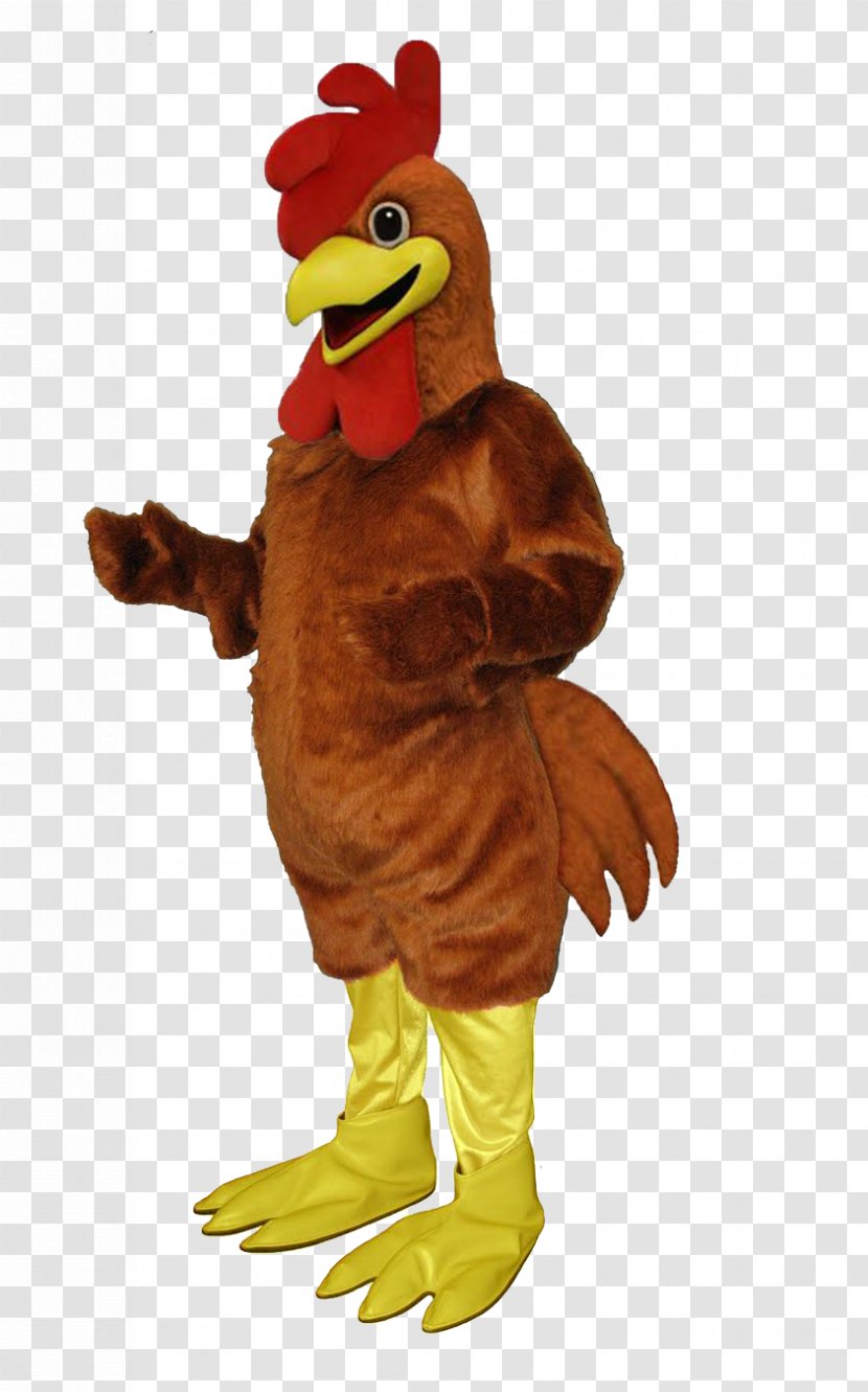 Rooster Mascot Costume Beak Chicken As Food - Gallic Transparent PNG