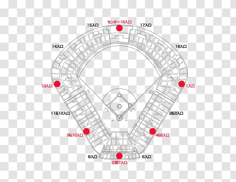 Meiji Jingu Stadium Tokyo Yakult Swallows Nippon Professional Baseball Chiba Lotte Marines Orix Buffaloes Transparent PNG