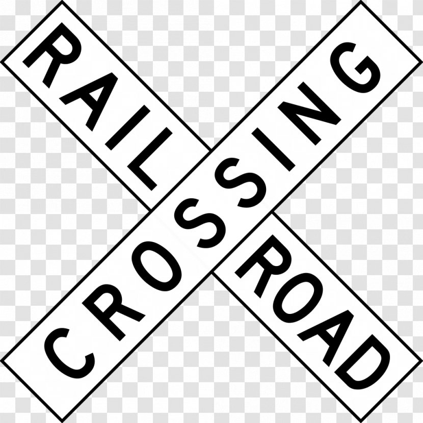 Rail Transport Level Crossing Crossbuck Road Clip Art - Signage - Jamaica Transparent PNG