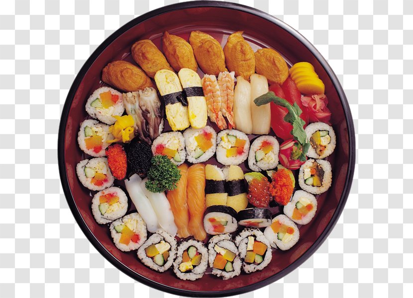 Sushi Asian Cuisine Sashimi Onigiri Japanese - Joomla - Asia Food Transparent PNG