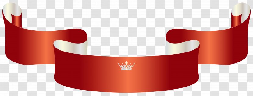 Minecraft Vinyl Banners Crown Trophy - Logo - Red Banner With Clipart Image Transparent PNG