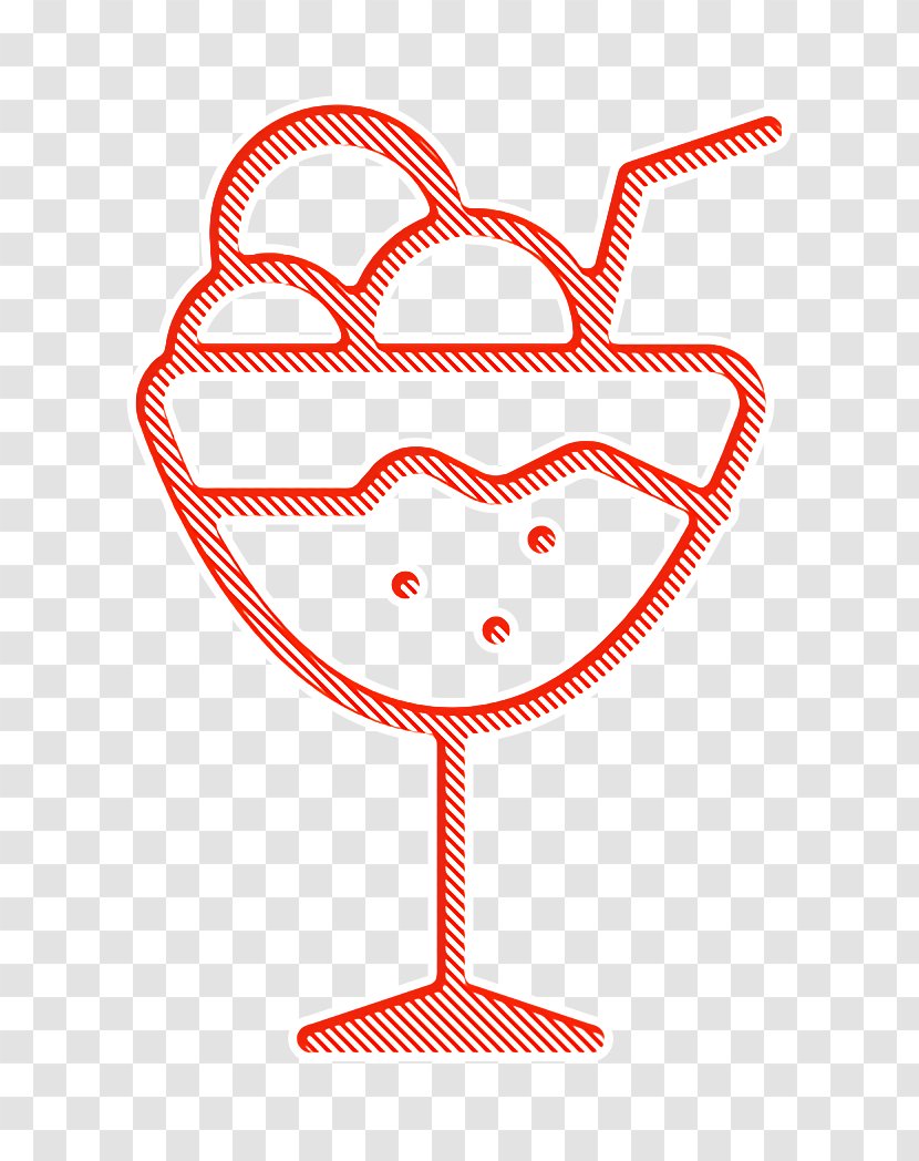 Holiday Icon Ice Vacation - Smile - Line Art Transparent PNG