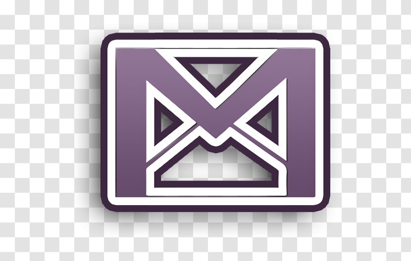 Gmail Icon - Violet - Symbol Logo Transparent PNG